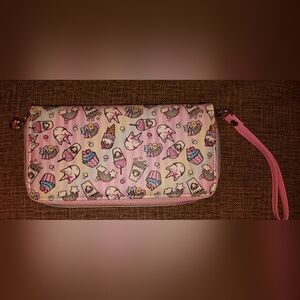 Adorable OMG Pink Wallet with Fun Patterns